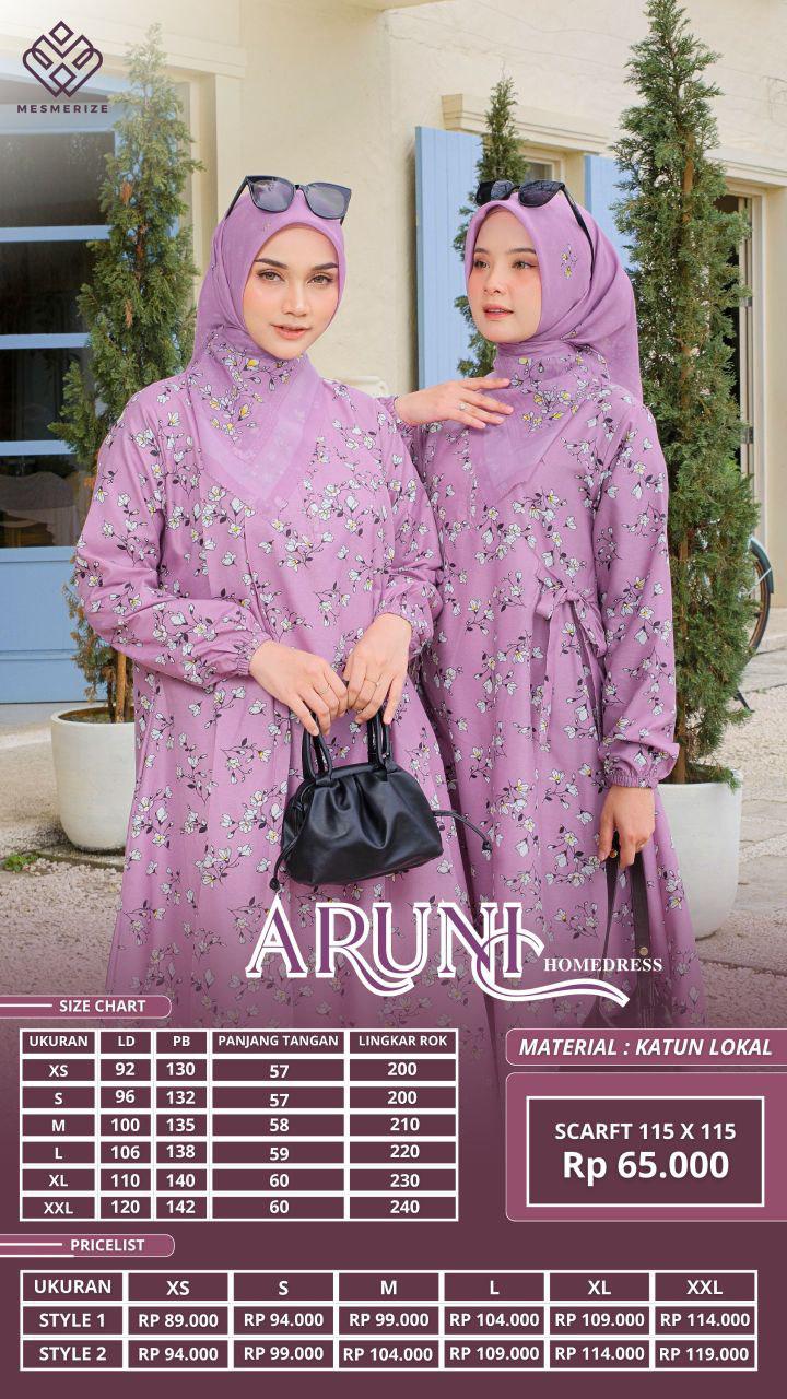 READY STOK ARUNY HOMEDRESS